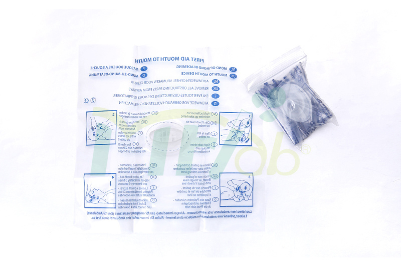 LB361002 CPR  Breathing Film (With White Valve)